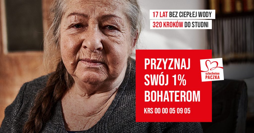 pomoc jeden procent ze Szlachetną Paczką
