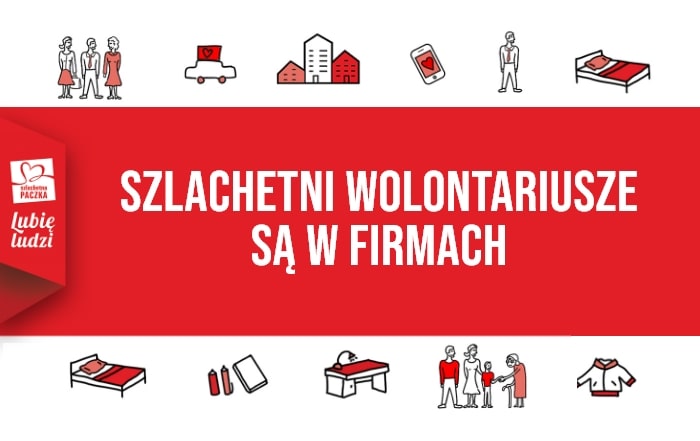 Szlachetni Wolontariusze są w firmach