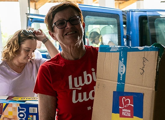 Solidarna Paczka - razem dla uchodźców z Ukrainy