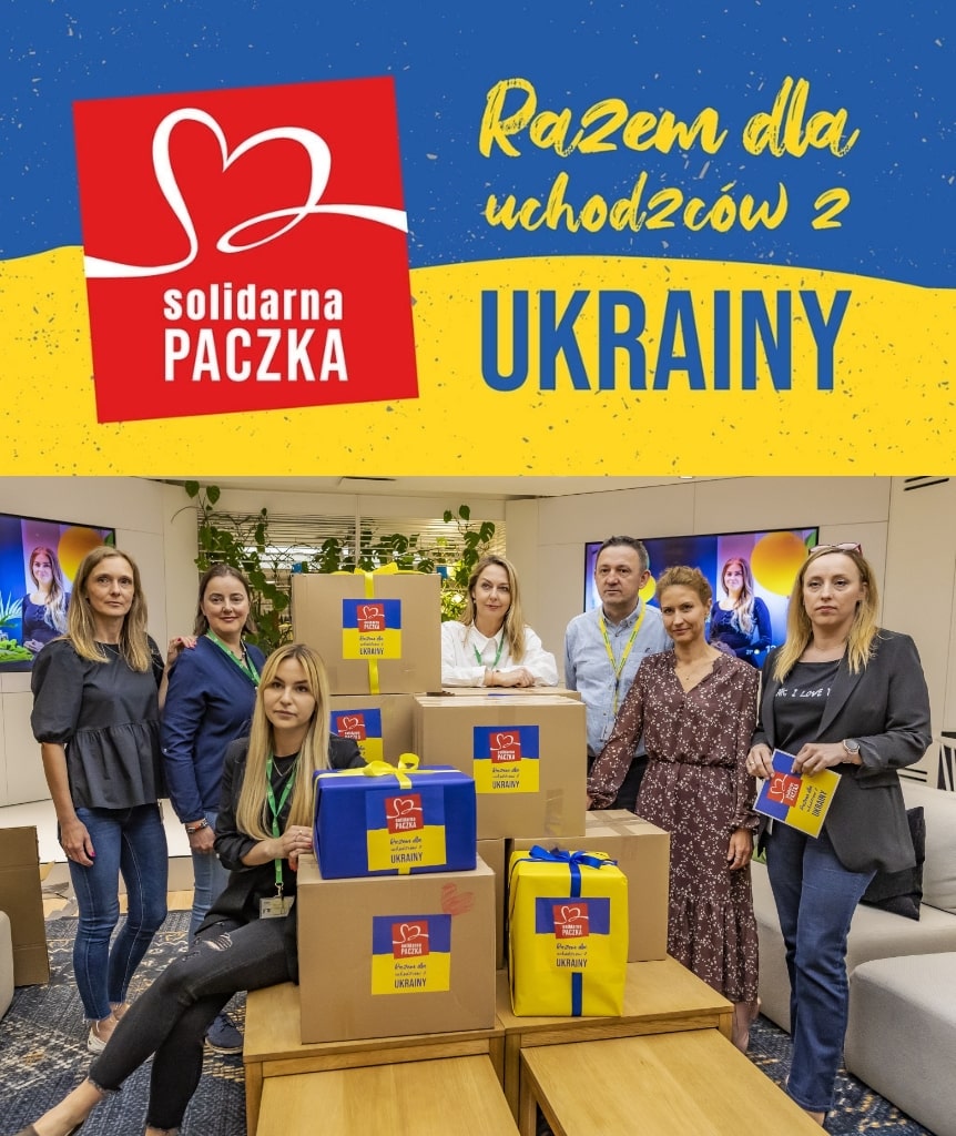 Pracownicy Grupy bp z przygotowaną Solidarną Paczką