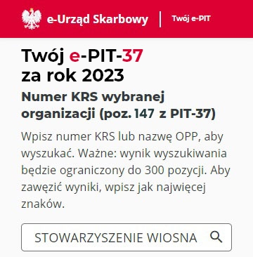 TWÓJ E-PIT OD MINISTERSTWA FINANSÓW